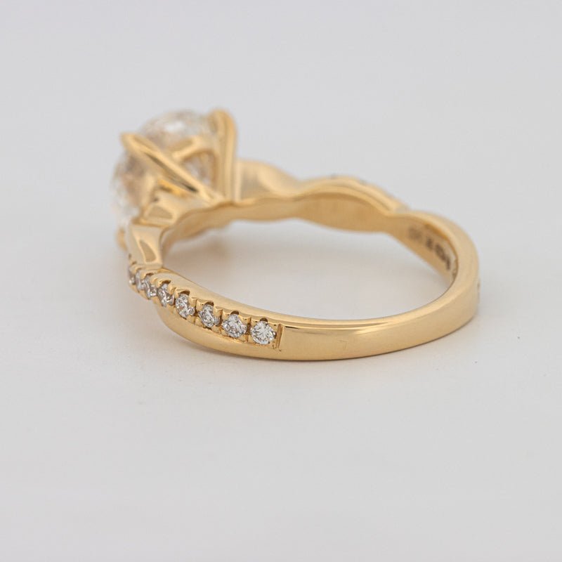 2 CT Round "Twist" Solitaire (LG) - ZIZOV DIAMONDS