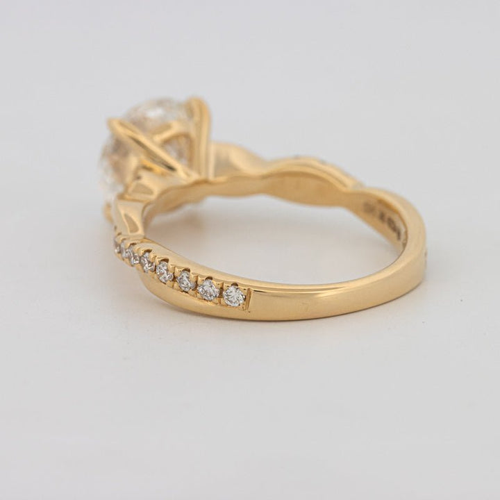 2 CT Round "Twist" Solitaire (LG) - ZIZOV DIAMONDS