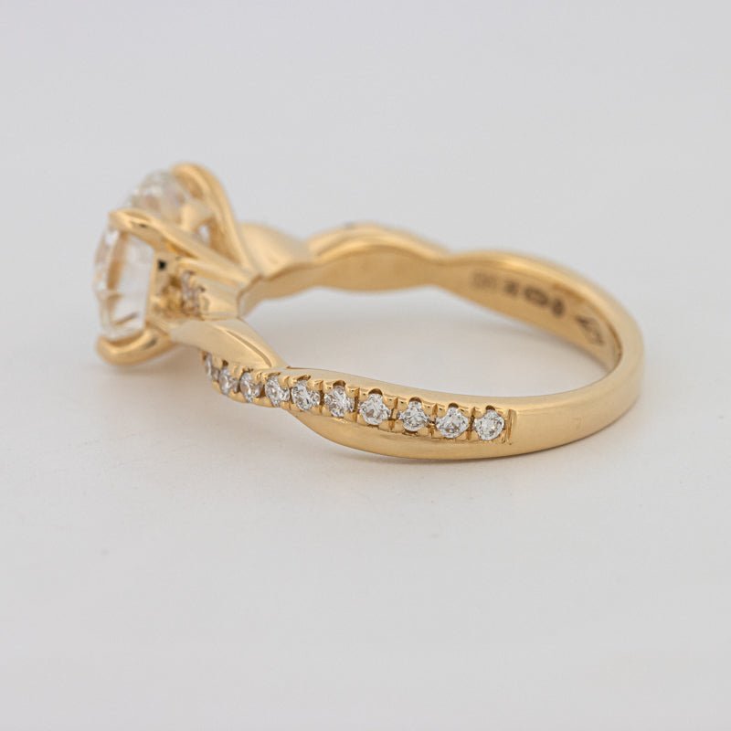 2 CT Round "Twist" Solitaire (LG) - ZIZOV DIAMONDS