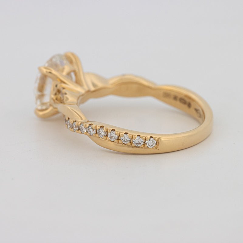 2 CT Round "Twist" Solitaire (LG) - ZIZOV DIAMONDS