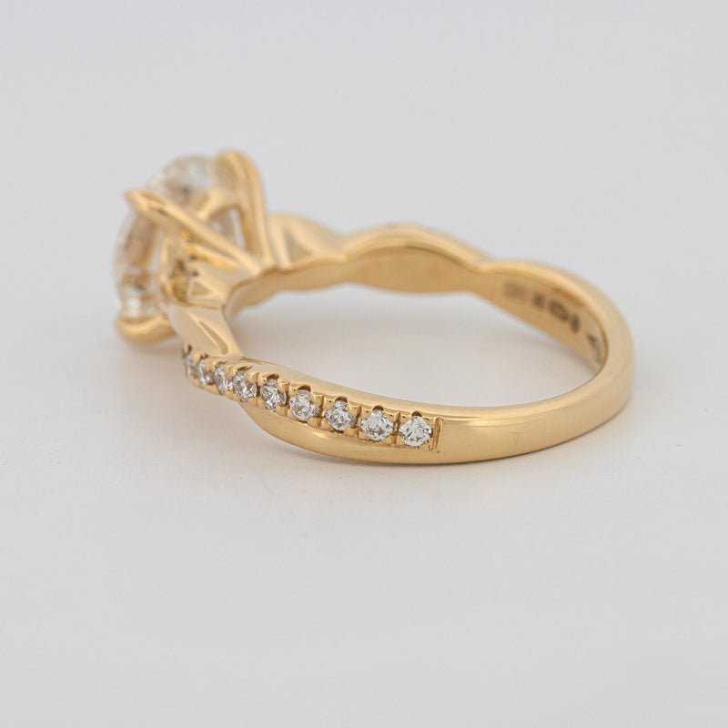 2 CT Round "Twist" Solitaire (LG) - ZIZOV DIAMONDS