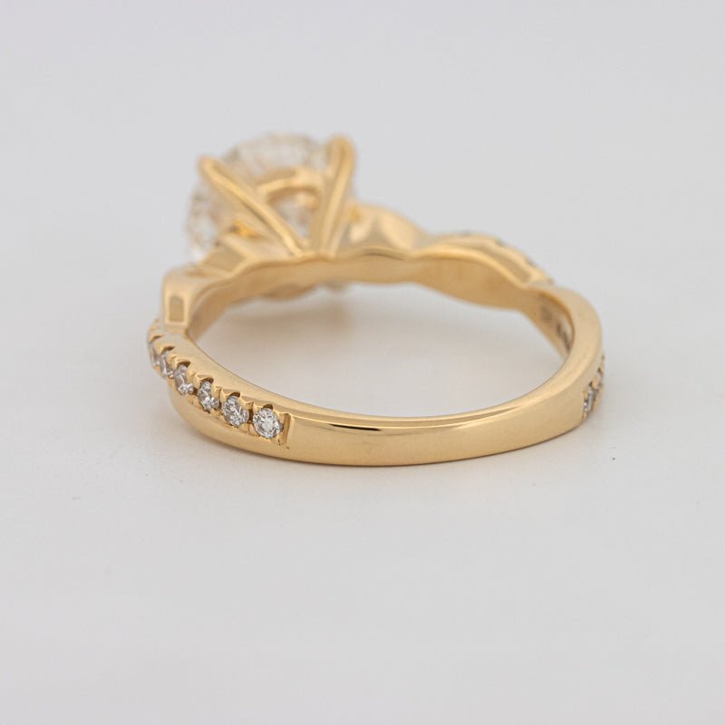 2 CT Round "Twist" Solitaire (LG) - ZIZOV DIAMONDS