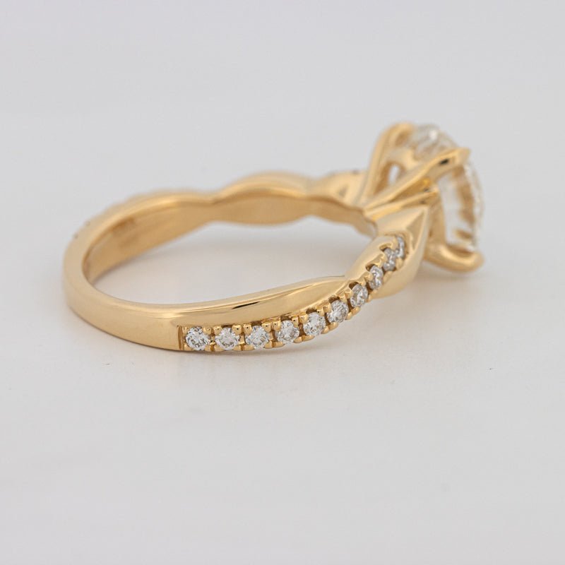 2 CT Round "Twist" Solitaire (LG) - ZIZOV DIAMONDS