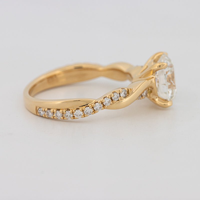 2 CT Round "Twist" Solitaire (LG) - ZIZOV DIAMONDS