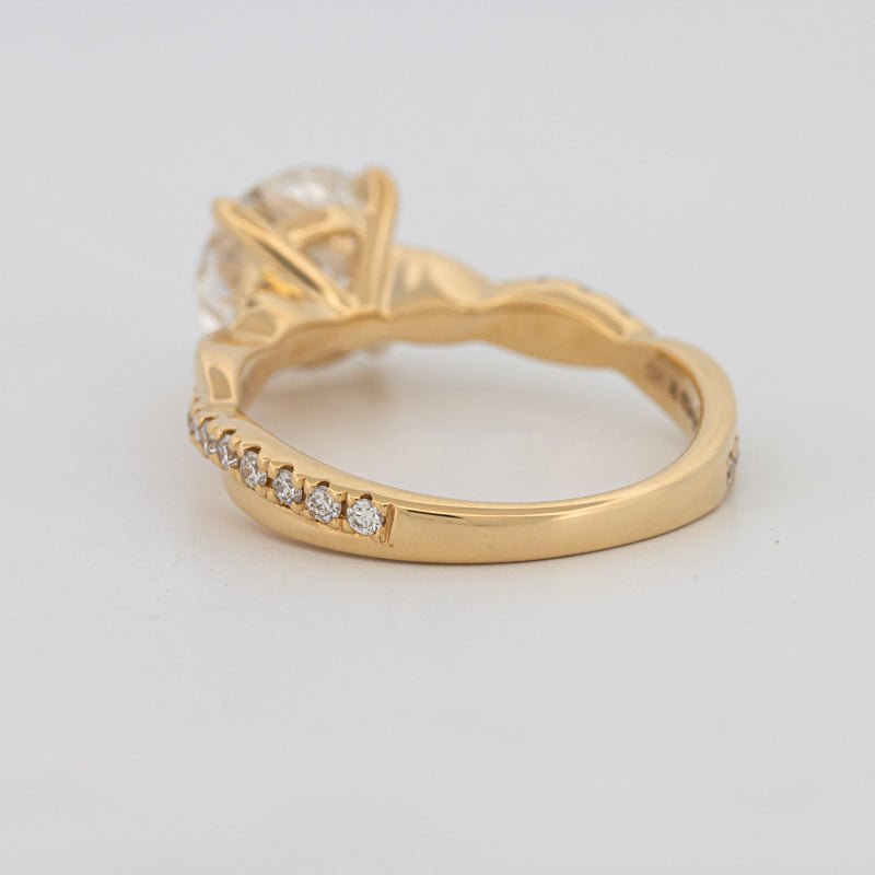 2 CT Round "Twist" Solitaire (LG) - ZIZOV DIAMONDS