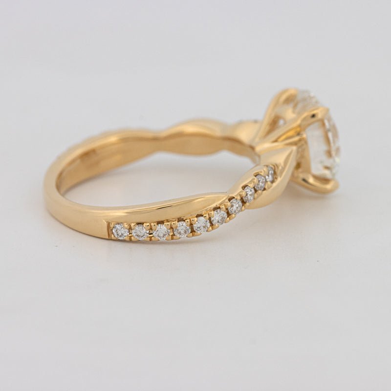 2 CT Round "Twist" Solitaire (LG) - ZIZOV DIAMONDS