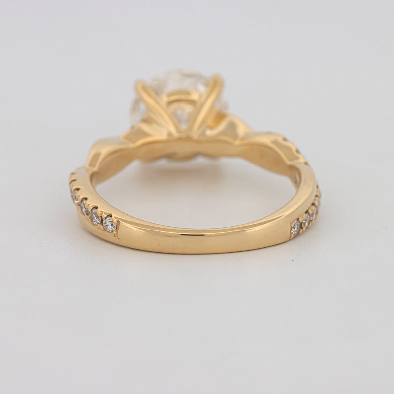 2 CT Round "Twist" Solitaire (LG) - ZIZOV DIAMONDS