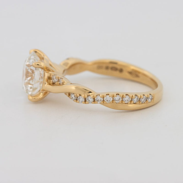 2 CT Round "Twist" Solitaire (LG) - ZIZOV DIAMONDS