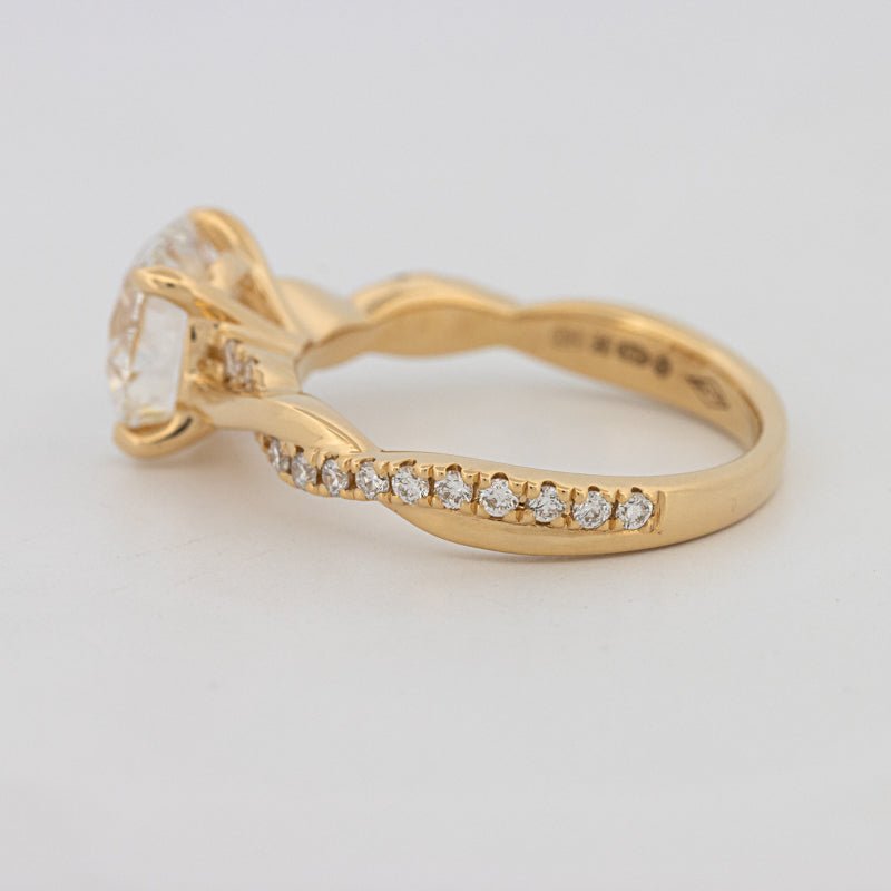 2 CT Round "Twist" Solitaire (LG) - ZIZOV DIAMONDS