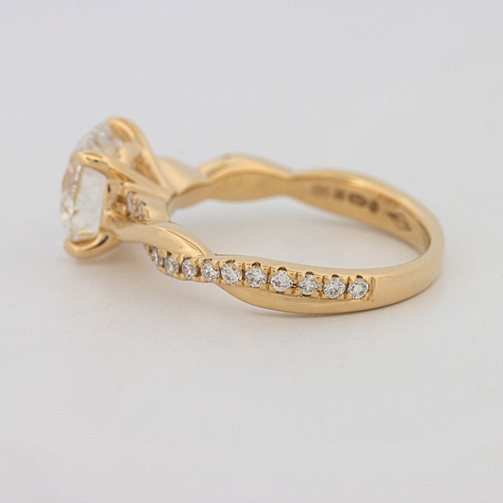 2 CT Round "Twist" Solitaire (LG) - ZIZOV DIAMONDS