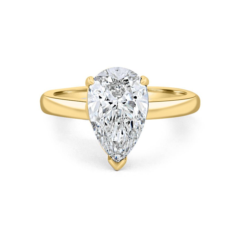 2.15 CT Classic Pear - shape Solitaire (LG) - ZIZOV DIAMONDS