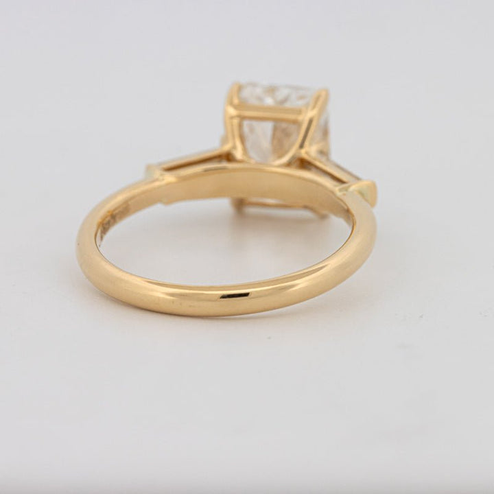 2.50 CT Radiant Cut Trilogy Solitaire (LG) - ZIZOV DIAMONDS