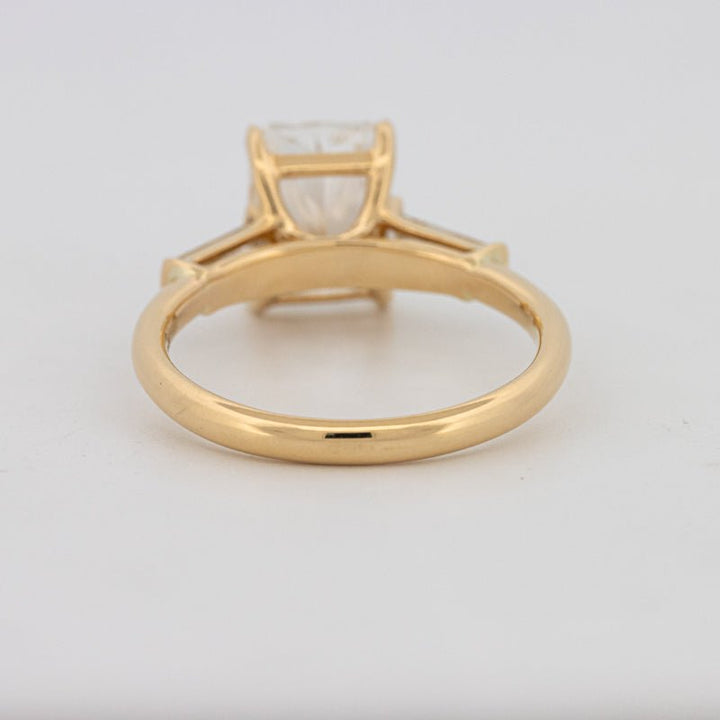 2.50 CT Radiant Cut Trilogy Solitaire (LG) - ZIZOV DIAMONDS