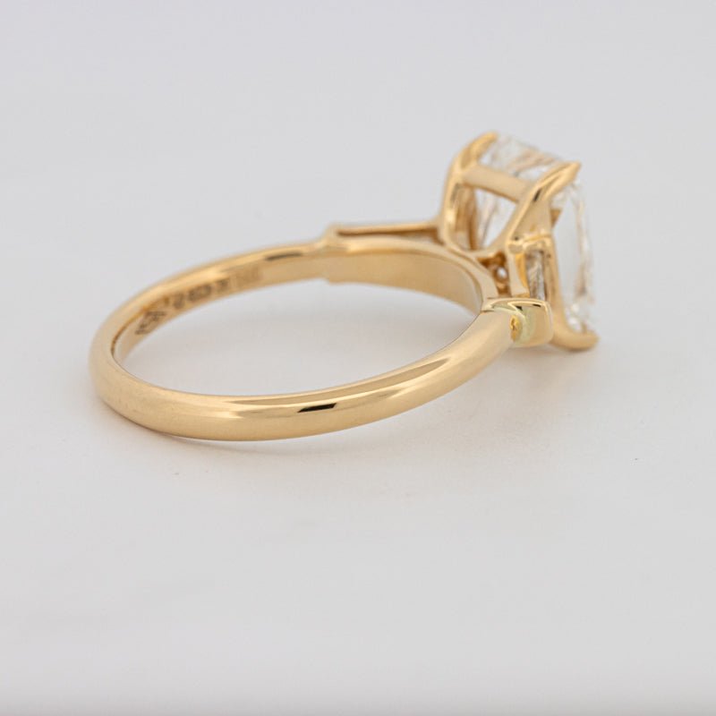 2.50 CT Radiant Cut Trilogy Solitaire (LG) - ZIZOV DIAMONDS