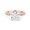 2.50 CT Round Solitaire Pavé (LG) - ZIZOV DIAMONDS