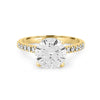 2.50 CT Round Solitaire Pavé (LG) - ZIZOV DIAMONDS