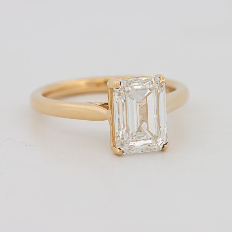 3 CT Classic Emerald Cut Solitaire (LG) - ZIZOV DIAMONDS