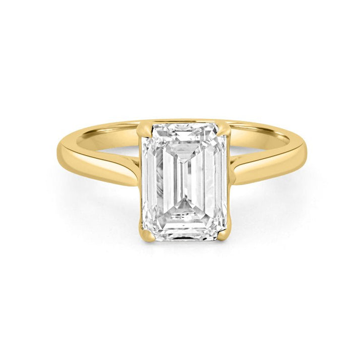 3 CT Classic Emerald Cut Solitaire (LG) - ZIZOV DIAMONDS