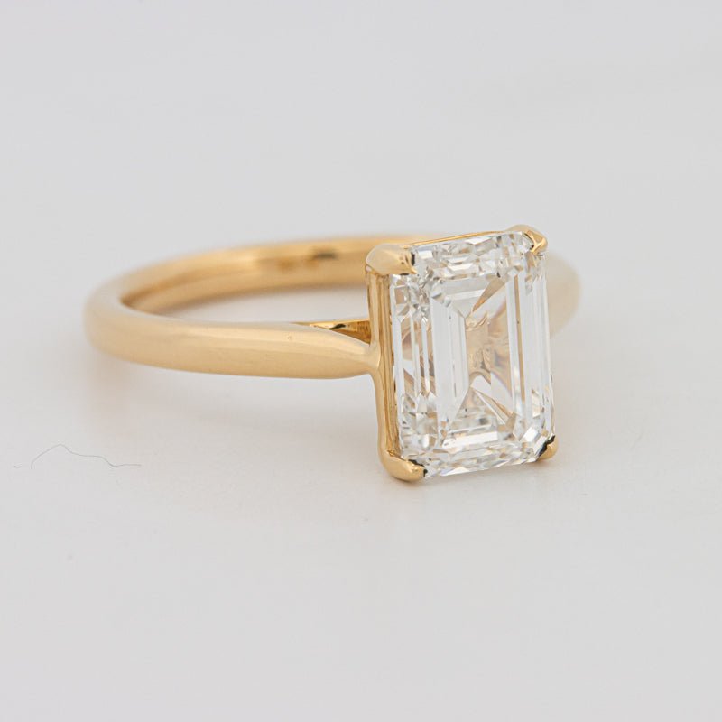 3 CT Classic Emerald Cut Solitaire (LG) - ZIZOV DIAMONDS