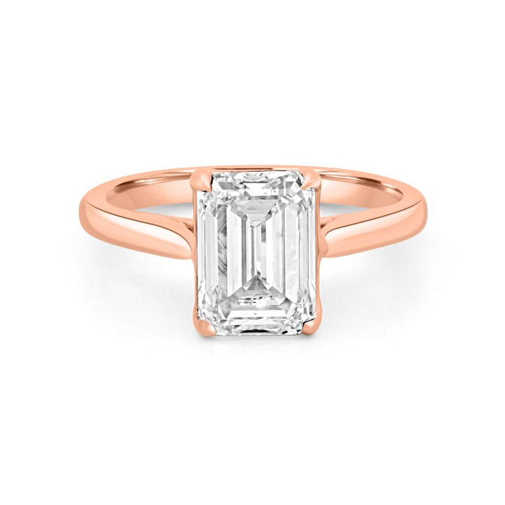 3 CT Classic Emerald Cut Solitaire (LG) - ZIZOV DIAMONDS