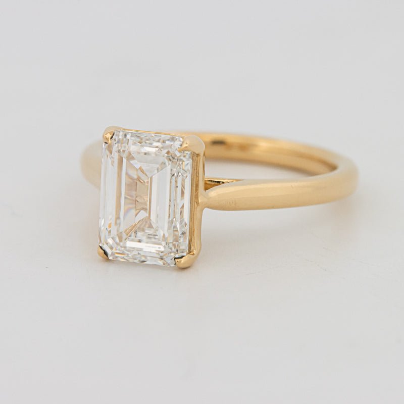 3 CT Classic Emerald Cut Solitaire (LG) - ZIZOV DIAMONDS