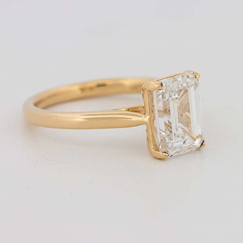 3 CT Classic Emerald Cut Solitaire (LG) - ZIZOV DIAMONDS