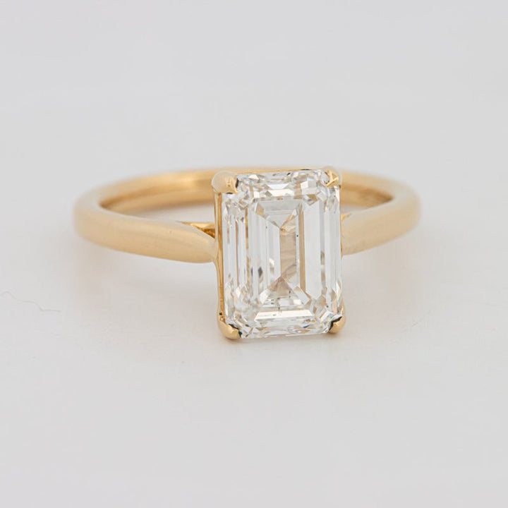 3 CT Classic Emerald Cut Solitaire (LG) - ZIZOV DIAMONDS
