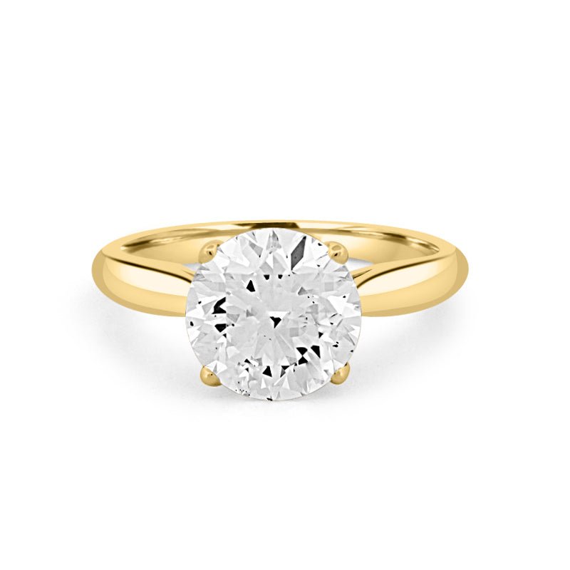 3 CT Classic Round Solitaire (LG) - ZIZOV DIAMONDS
