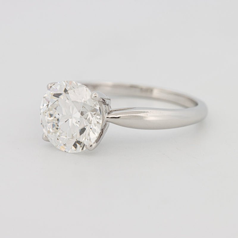 3 CT Classic Round Solitaire (LG) - ZIZOV DIAMONDS