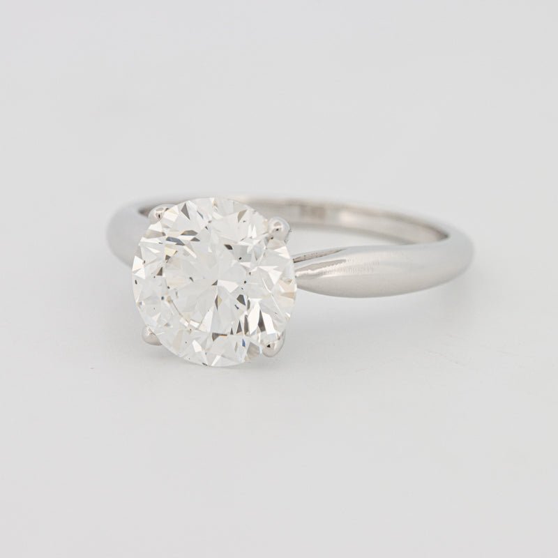 3 CT Classic Round Solitaire (LG) - ZIZOV DIAMONDS