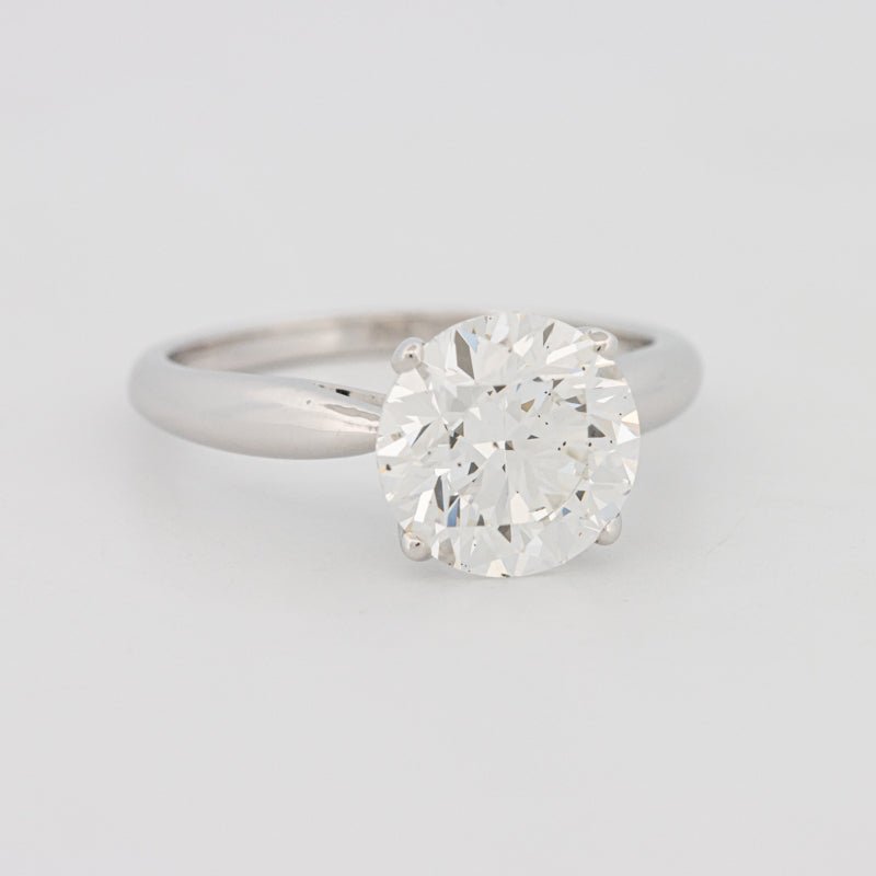3 CT Classic Round Solitaire (LG) - ZIZOV DIAMONDS