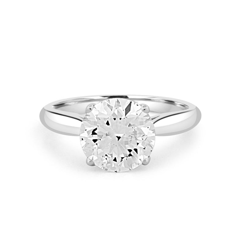 3 CT Classic Round Solitaire (LG) - ZIZOV DIAMONDS