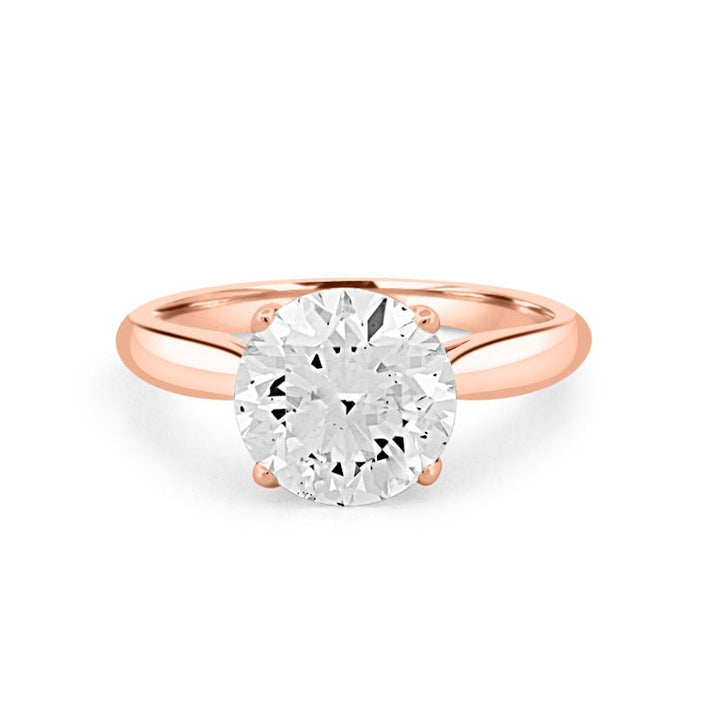 3 CT Classic Round Solitaire (LG) - ZIZOV DIAMONDS
