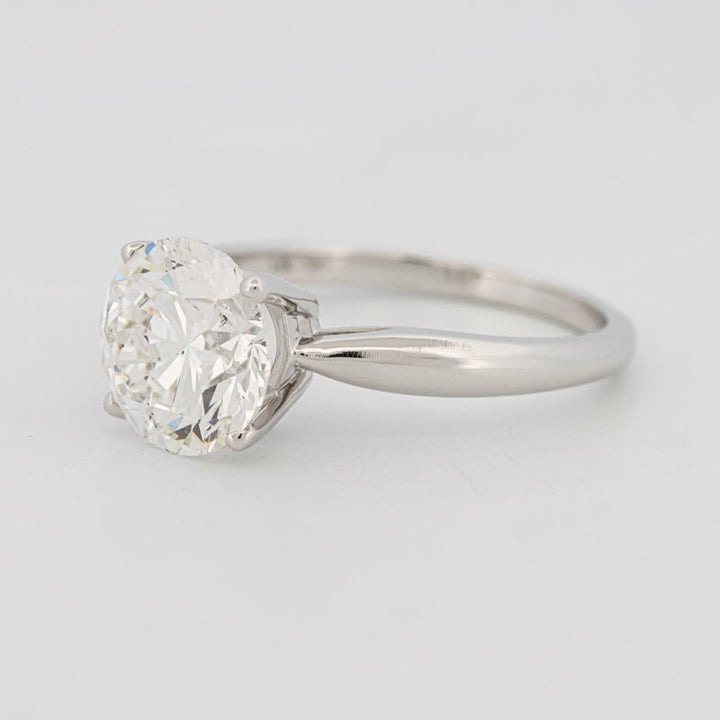 3 CT Classic Round Solitaire (LG) - ZIZOV DIAMONDS