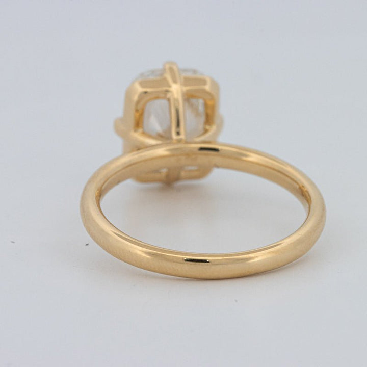 3 CT "Compass" Cushion Cut Solitaire (LG) - ZIZOV DIAMONDS