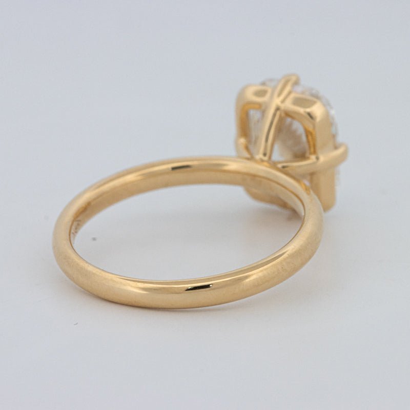 3 CT "Compass" Cushion Cut Solitaire (LG) - ZIZOV DIAMONDS