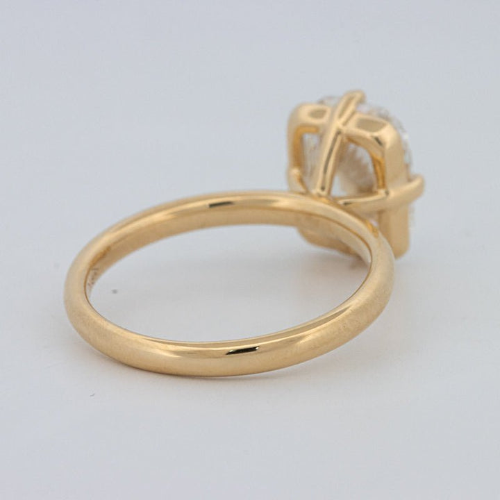 3 CT "Compass" Cushion Cut Solitaire (LG) - ZIZOV DIAMONDS