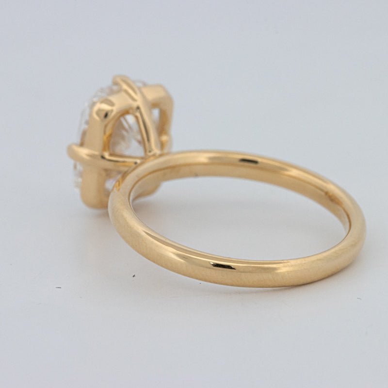 3 CT "Compass" Cushion Cut Solitaire (LG) - ZIZOV DIAMONDS