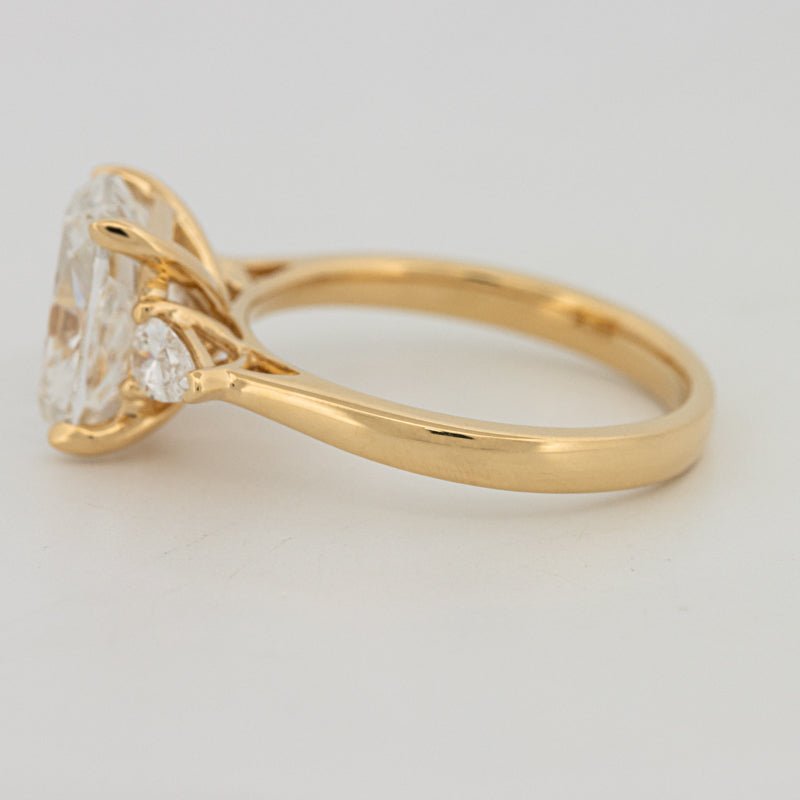 3 CT Cushion Cut Trilogy Solitaire (LG) - ZIZOV DIAMONDS