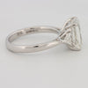 3 CT Emerald Cut Trilogy Solitaire (LG) - ZIZOV DIAMONDS