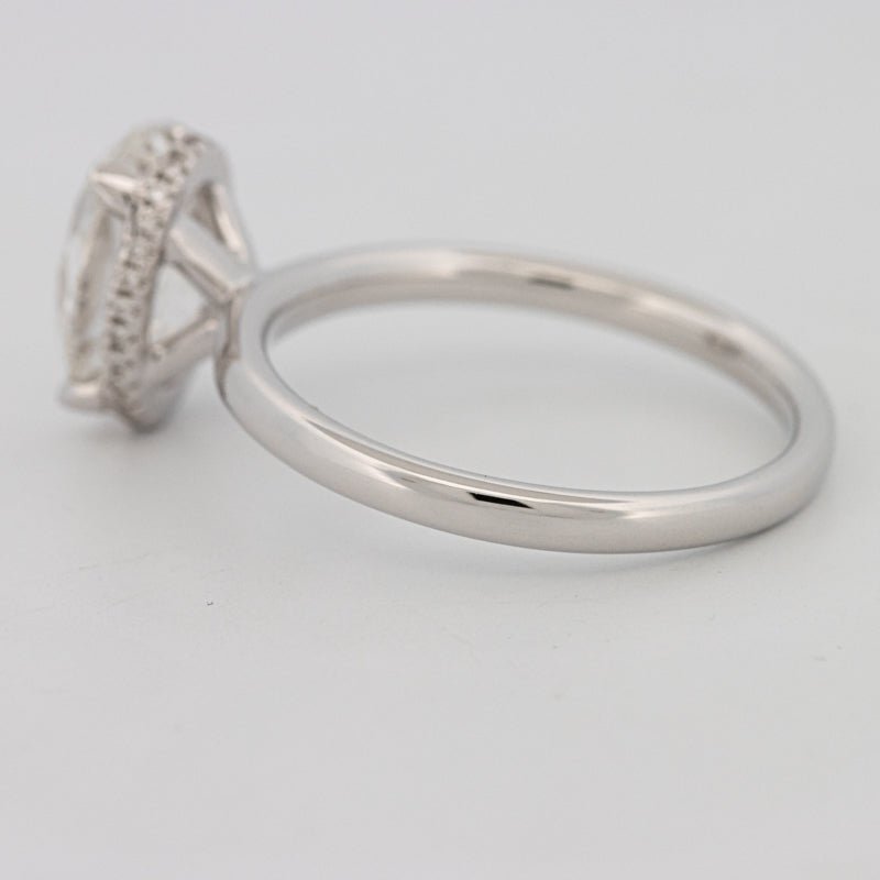 3 CT Oval Cut Under - Halo Solitaire (LG) - ZIZOV DIAMONDS