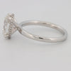 3 CT Oval Cut Under - Halo Solitaire (LG) - ZIZOV DIAMONDS