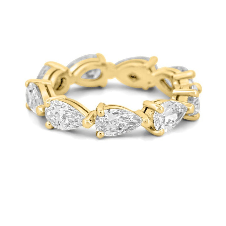 3.15 CT Full Pear - Shape Eternity Band (LG) - ZIZOV DIAMONDS