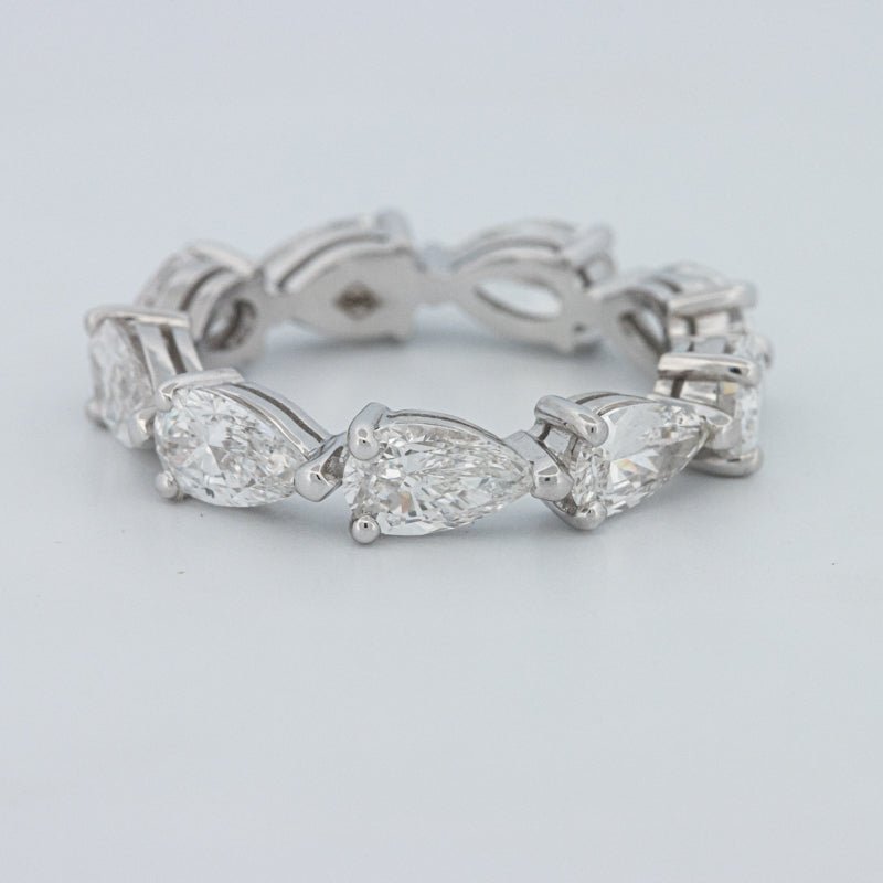 3.15 CT Full Pear - Shape Eternity Band (LG) - ZIZOV DIAMONDS