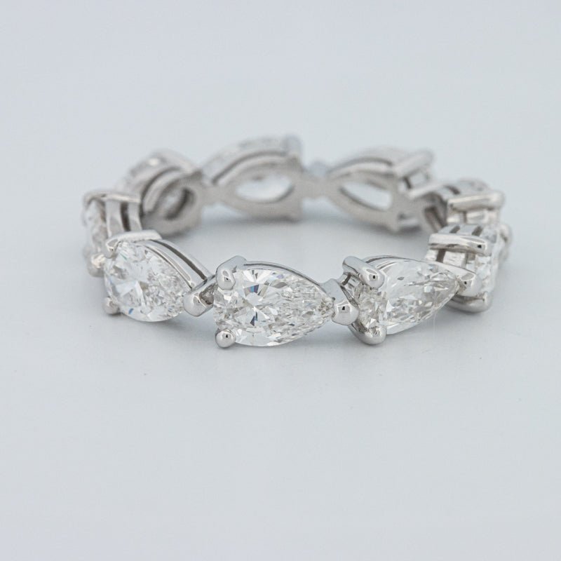 3.15 CT Full Pear - Shape Eternity Band (LG) - ZIZOV DIAMONDS