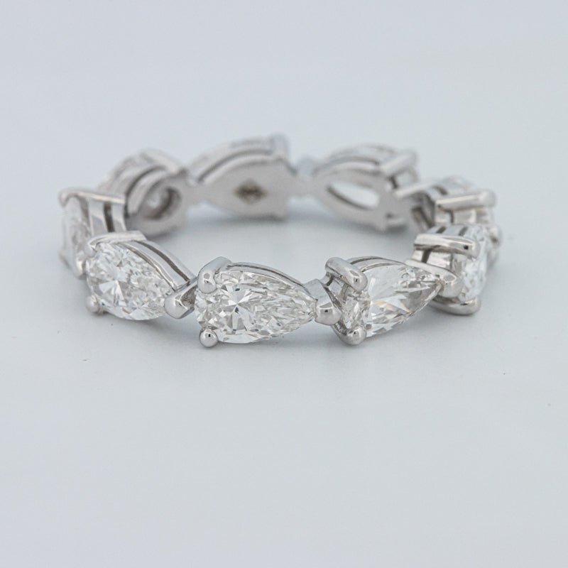 3.15 CT Full Pear - Shape Eternity Band (LG) - ZIZOV DIAMONDS