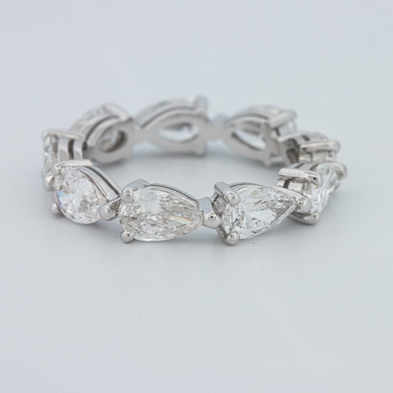 3.15 CT Full Pear - Shape Eternity Band (LG) - ZIZOV DIAMONDS