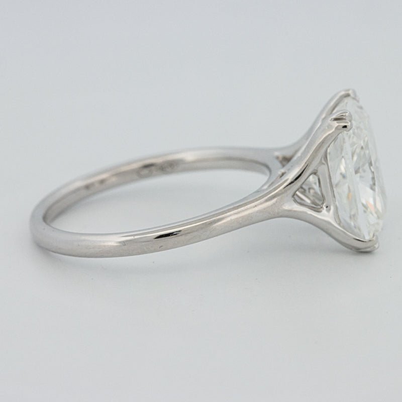 3.53 CT "Doubleclaw" Cushion Cut Solitaire (LG) - ZIZOV DIAMONDS