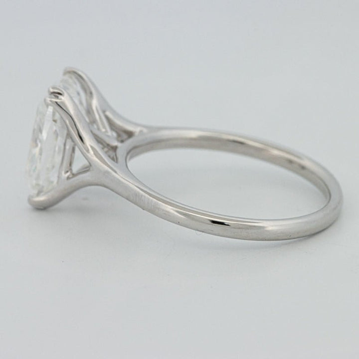 3.53 CT "Doubleclaw" Cushion Cut Solitaire (LG) - ZIZOV DIAMONDS