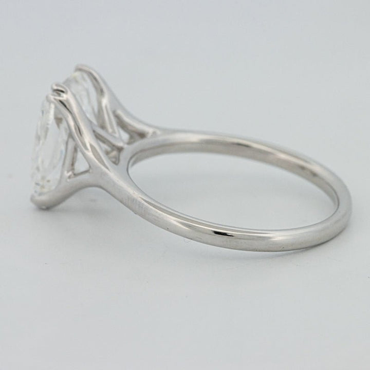 3.53 CT "Doubleclaw" Cushion Cut Solitaire (LG) - ZIZOV DIAMONDS